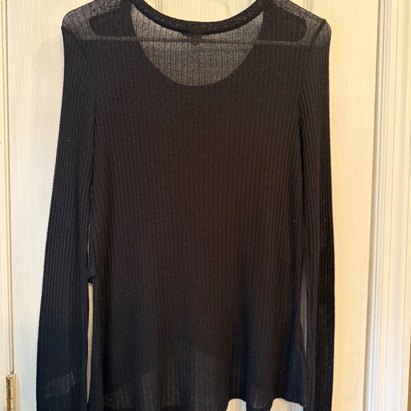 L.A. Hearts Ribbed Cross Blouse - M - Picture 3 of 3